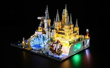 BRIKSMAX 76419 Led Licht für Lego Schloss Hogwarts mit Schlossgelände - Compatible with Harry Potter Bausteinen Modell - Ohne Lego Set: Amazon.de: Spielzeug
