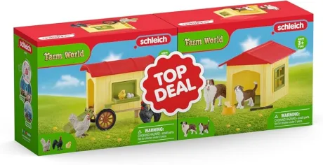SCHLEICH 72241 Farm World Oster-Bundle, ab 3 Jahren, Farm World - Spielset, 11 Teile: Amazon.de: Sport & Freizeit