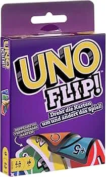 Mattel Games GDR44 - UNO Flip Kartenspiel, deutsche Sprachversion, ab 7 Jahren: Amazon.de: Spielzeug