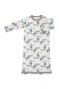 Organic Baby Schlafhemd mit Fuchs Print blau | Schlafsäcke | Baby Ausstattung | Baby | Mamarella