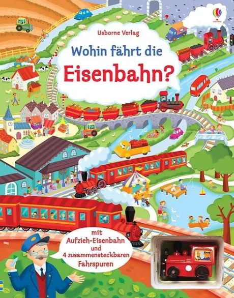 Buch (kartoniert): "Wohin fährt die Eisenbahn?"