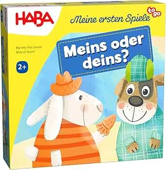 HABA Meine ersten Spiele to Go – Meins oder deins? – Kooperatives Kinderspiel ab 2 Jahren, Lernspiel für unterwegs für 1-4 Spieler – 2012218001: Amazon.de: Spielzeug