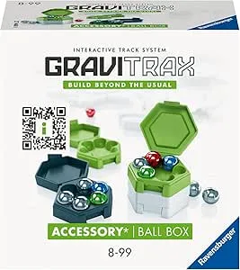 Ravensburger GraviTrax Accessory Ball Box 27468 - GraviTrax Zubehör für Deine Kugelbahn - Murmelbahn und Konstruktionsspielzeug ab 8 Jahren, kombinierbar mit Allen Produkten: Amazon.de: Spielzeug