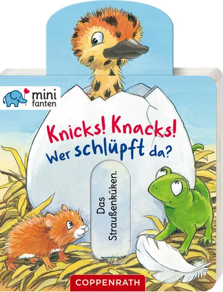 Buch (kartoniert): "minifanten 35: Knicks! Knacks! Wer schlüpft da?"