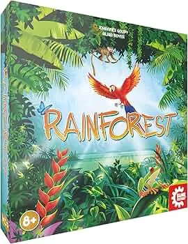 Game Factory 646320 Rainforest, farbenfrohes Legespiel für 2-4 Spieler, Familienspiel ab 8 Jahren, Gesellschaftsspiel für Erwachsene und Kinder, Brettspiel: Amazon.de: Spielzeug