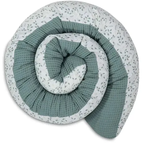 Baby Bettschlange Floral Grün