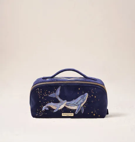 Mystical Whale Open Flat Makeup Bag – Elizabeth Scarlett
