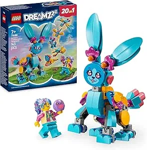 LEGO DREAMZzz Bunchus kreative Tierabenteuer, Spielzeughase für Kinder, 20-in-1 Fantasy-Spielset mit der Minifigur Izzie, Geschenk für Mädchen und Jungen ab 7 Jahren 71488: Amazon.de: Spielzeug