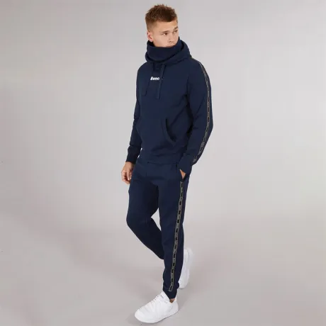 Bench Herren Guttell Trainingsanzug mit Markenband Detail Marineblau