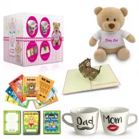 MiaMio Geschenkkarte »Geburt Geschenk Set / Baby Geschenkset (Mädchen)« online kaufen | OTTO