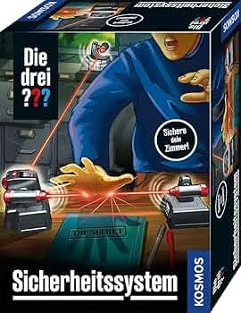 Die drei ??? Sicherheitssystem von KOSMOS 632489, Alarmanlage mit LED-Technik, Detektiv Spielzeug Set für Kinder ab 8 Jahre, sichere dein Kinderzimmer ab, Gadget, Geschenk, Die drei Fragezeichen: Amazon.de: Spielzeug