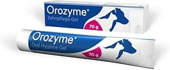 Orozyme Zahnpflege-Gel 70 gr. - Enzymhaltige Zahnpasta für Hunde und Katzen mit Malzgeschmack : Amazon.de: Haustier