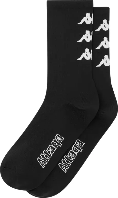 Attaquer x Kappa Socks Black