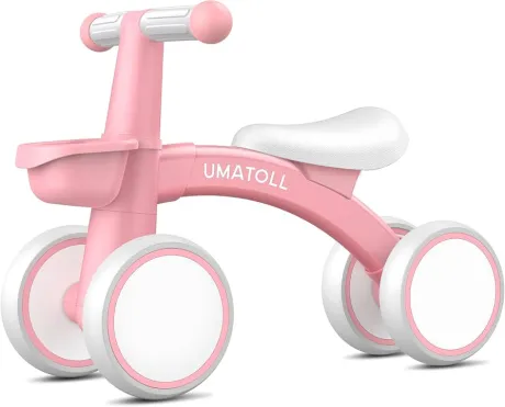 Umatoll Kinder Laufrad ab 1 Jahr, Spielzeug 1-2 Jahre, Geburtstagsgeschenk | Baby Lauflernrad mit Korb für Jungen und Mädchen, Verstellbarer Sitz, Geschenk zum 1. Geburtstag: Amazon.de: Spielzeug
