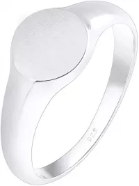 Elli Motivring 925 Sterling Silber - Ringgröße 58 (18.5) 0609760417: Amazon.de: Schmuck