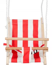 TWIPSOLINO Stoff-Babyschaukel rot/weigestreift, Twipsolino | myToys