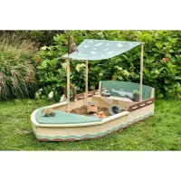 Muddy Buddy Sandkasten Jungle King (L x B x H: 195 x 110 x 120 cm, Holz) | BAUHAUS