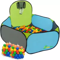 Kinderrutsche mit Blebad + 200 Bällebadbälle, LittleTom | myToys