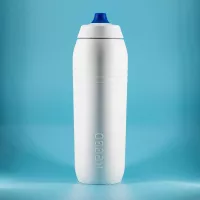 KEEGO 04 Wasserflasche - Titan Trinkflasche Elastisch Titanium White | Keego
