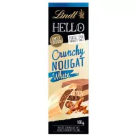 HELLO Crunchy Nougat White, 100g | Lindt Deutschland