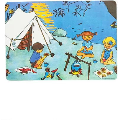 Tischset Pippi Langstrumpf Zelten in bunt bestellen | Weltbild.de