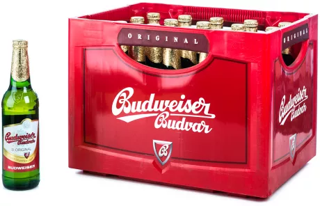 Budweiser Budvar Pils 20 x 0,5l online bestellen | getraenkedienst.com