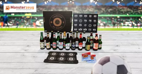 Genialer Ligakasten - 18 Biere aus Städten der Fußball Erstligavereine
