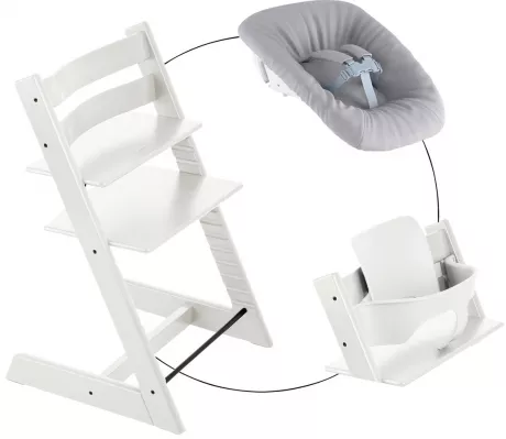 Stokke® TRIPP TRAPP® Treppenhochstuhl inkl. Newbornset & Babyset online kaufen | baby-walz