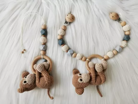 Maxi Cosi / Babyschale Anhänger Kinderwagenkette optional | Etsy