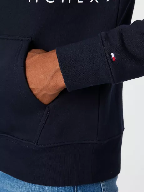 TOMMY HILFIGER Sweatshirt in Dunkelblau | ABOUT YOU