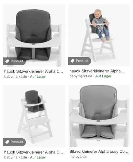 Hauck Sitzverkleinerer Alpha Cosy