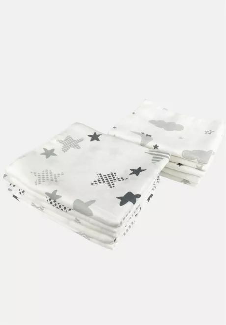 M.M.C. 10 PACK - Mullwindel - 5 wolken 5 sterne/offwhite - Zalando.de