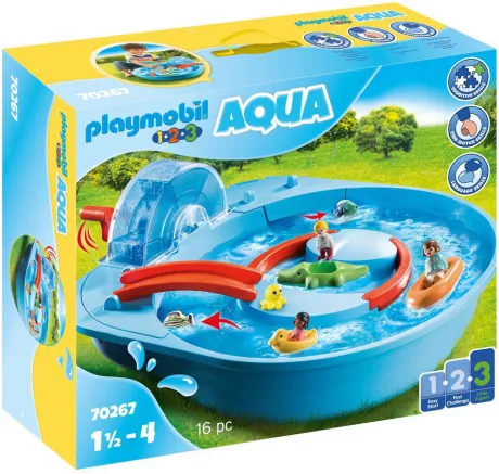 PLAYMOBIL® 1.2.3 - Aqua - Fröhliche Wasserbahn 70267