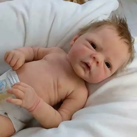 Junge reborn Baby Puppe 46cm Lebensecht | Kaufland.de